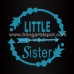 Little Sister Iron On Heat Transfers Glitter Vinyl